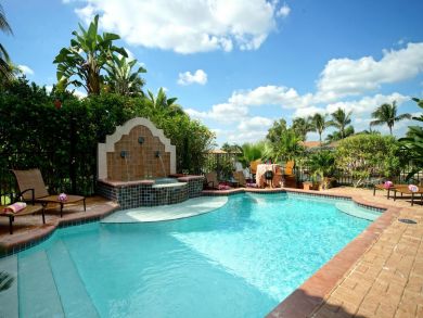 Cape Coral Four Bedroom Canal Front Vacation Home